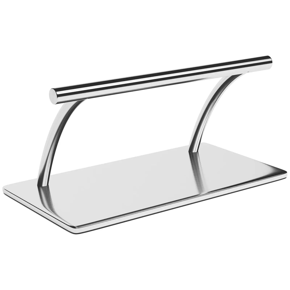 Repose-pieds de coiffure — Barre Inox, 35 cm — vue du produit sur fond blanc