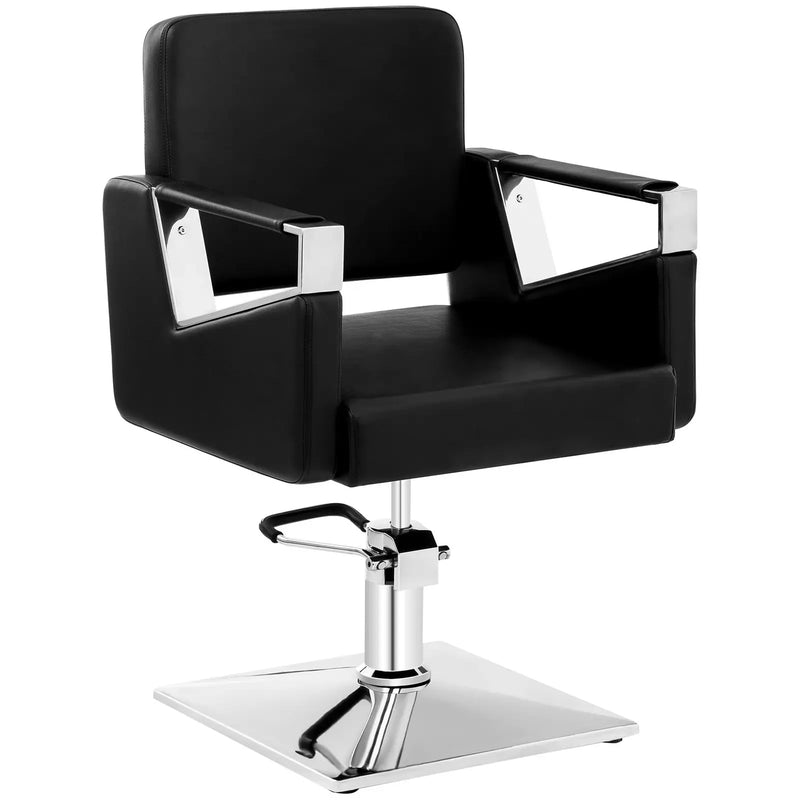 Fauteuil de coupe — Cadre, noir — vue du produit sur fond blanc